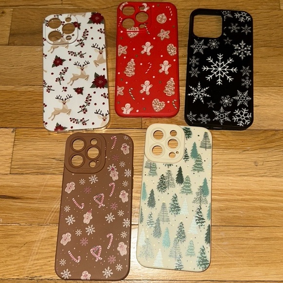🎄iPhone 14 ProMax Holiday Theme Phone Cases *FIVE* - Picture 13 of 13